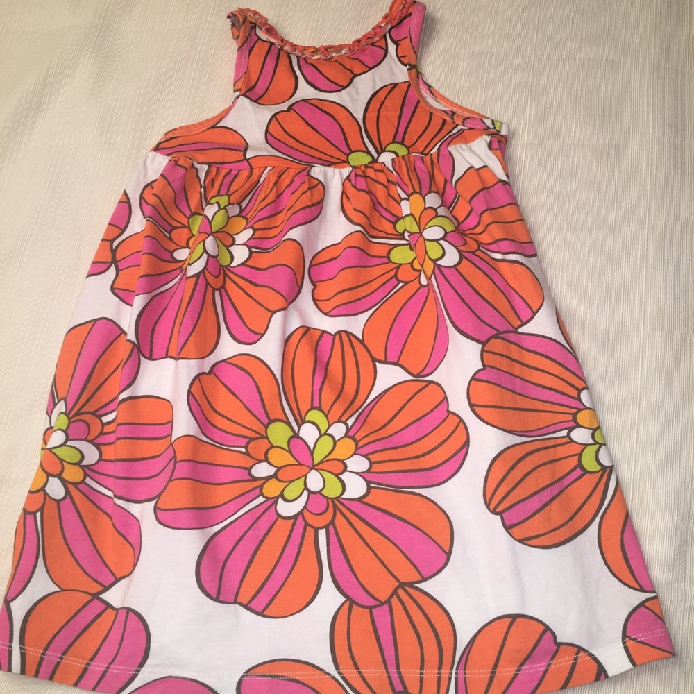 Girls floral summer dress